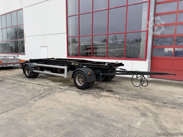 Swap chassis trailer Hüffermann HSA1860  2 Achs Abrollmulden Anhänger
