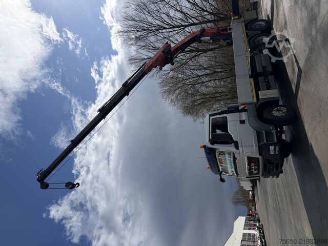 Flatbed truck MAN Truck & Bus TGA08  TGS 26.440 6 x 4 BL mit Kran PK53002