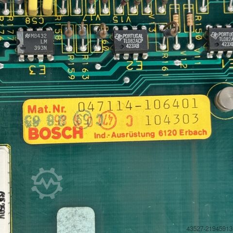 Electronics / Drive technology BOSCH Reglerkarte