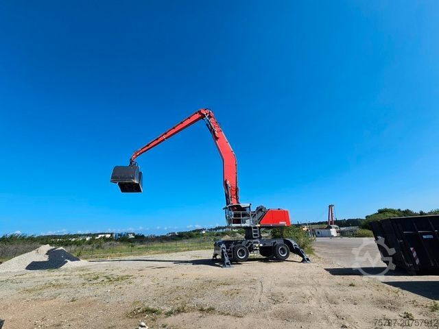 Mobilbagger FUCHS mobiler Ladekran 380/390MHL mit augeräten