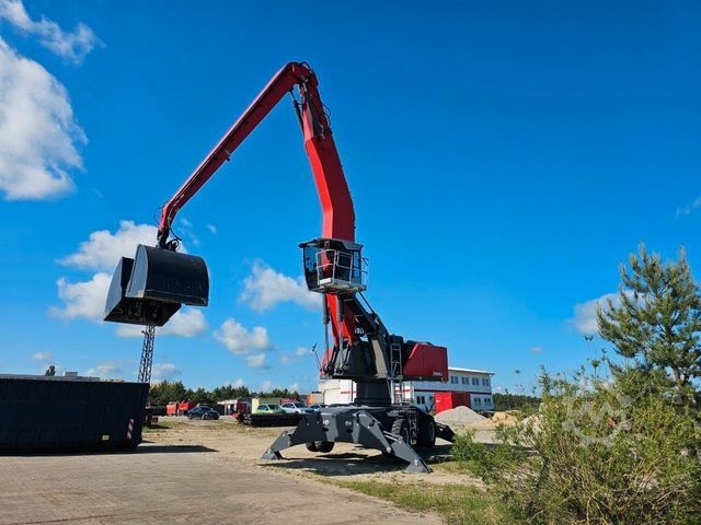 Mobilbagger FUCHS mobiler Ladekran 380/390MHL mit augeräten