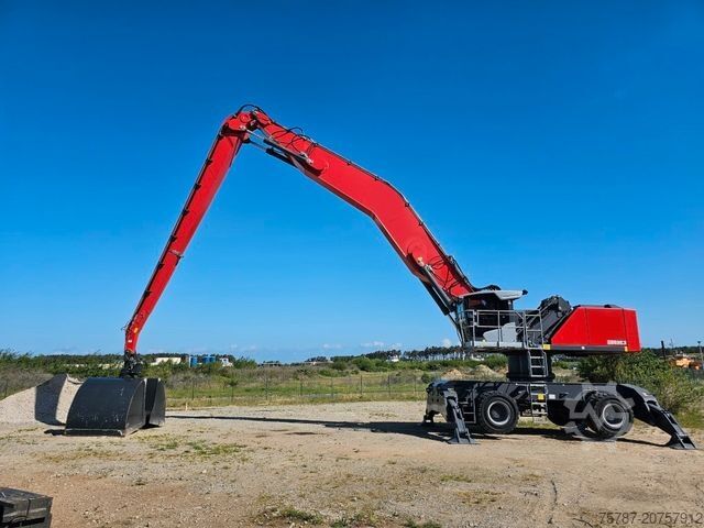 Mobilbagger FUCHS mobiler Ladekran 380/390MHL mit augeräten
