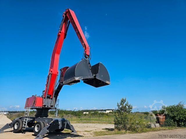 Mobilbagger FUCHS mobiler Ladekran 380/390MHL mit augeräten