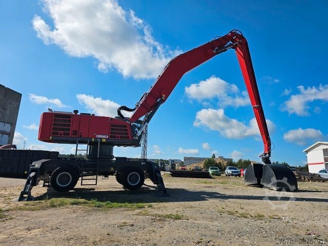 Mobilbagger FUCHS mobiler Ladekran 380/390MHL mit augeräten