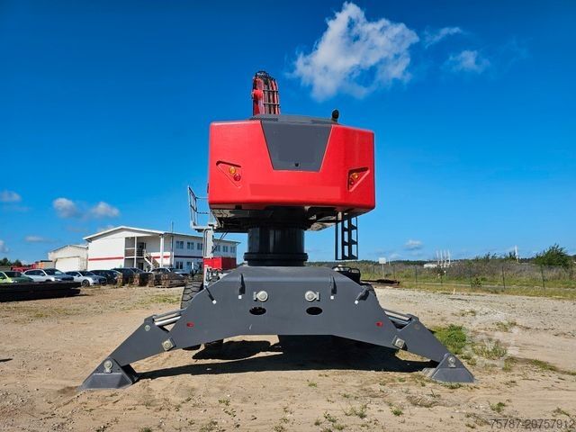 Mobilbagger FUCHS mobiler Ladekran 380/390MHL mit augeräten