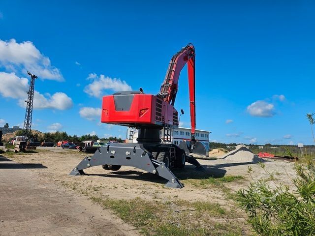 Mobilbagger FUCHS mobiler Ladekran 380/390MHL mit augeräten