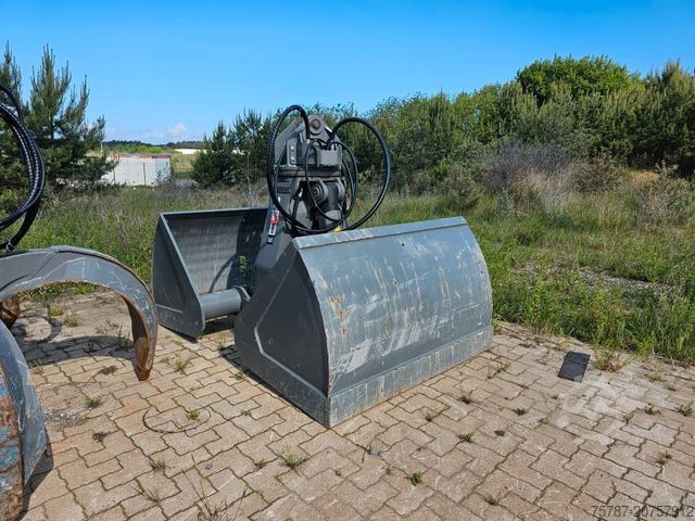 Mobilbagger FUCHS mobiler Ladekran 380/390MHL mit augeräten