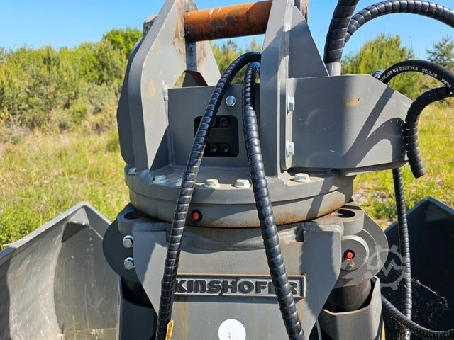 Mobilbagger FUCHS mobiler Ladekran 380/390MHL mit augeräten