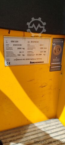 Sitz-Gabelhubwagen Jungheinrich ESE220 2400mm