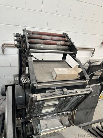 Buchdruckmaschine Heidelberg GTP