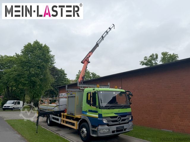 Truck mounted crane MERCEDES-BENZ 1523 Atego  PK 12001  19m Funk 62.706 km