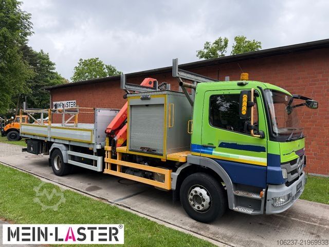 Truck mounted crane MERCEDES-BENZ 1523 Atego  PK 12001  19m Funk 62.706 km