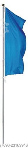 Flagpole H9m x D90mm, hard aluminum - 1 piece  