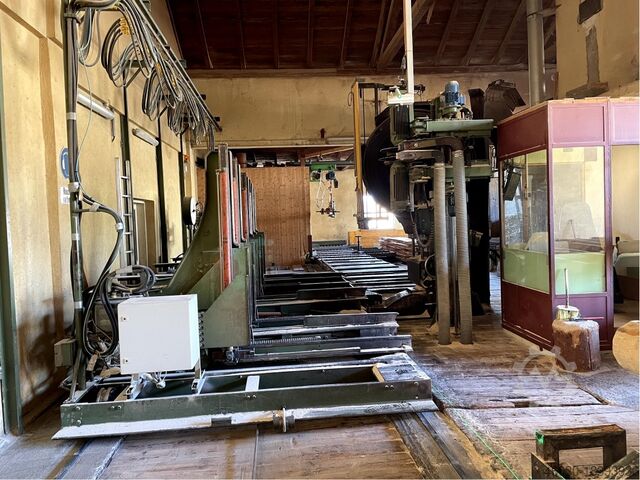 Vertical log band saw Bögli 1600