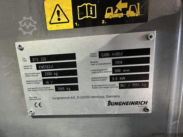 Gabelstapler Jungheinrich EFG 320