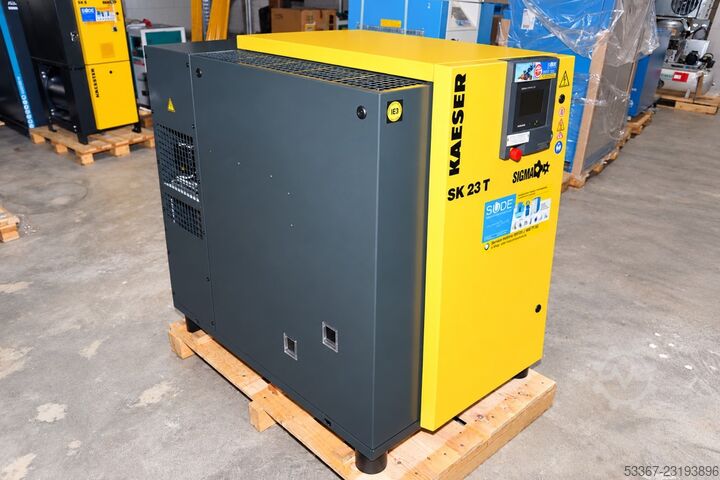 11 kW Schraubenkompressor mit Trockner KAESER SK 23 T