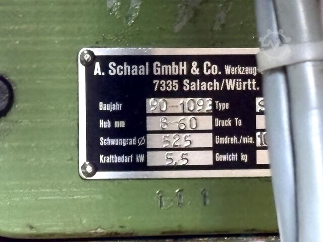 Automatic punching machine Schaal SEP25