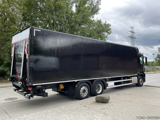 Beverage truck mercedes-benz Antos 2536 Koffer LBW Lenk/Liftachse