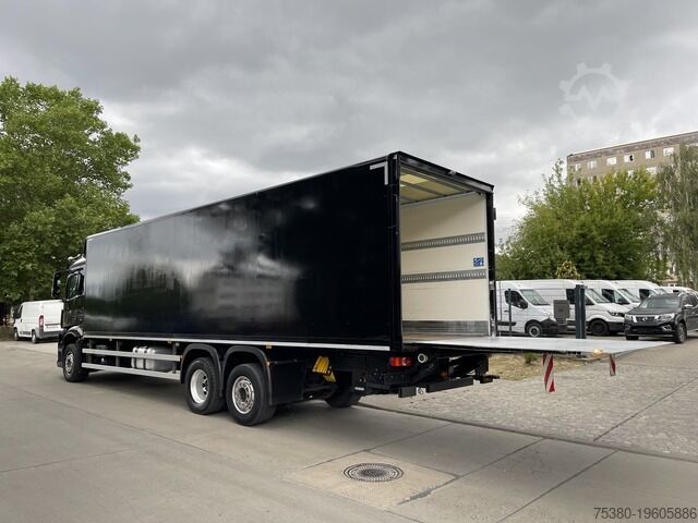 Beverage truck mercedes-benz Antos 2536 Koffer LBW Lenk/Liftachse