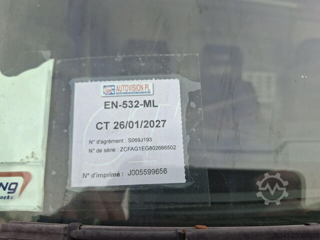 Box truck IVECO ML 120E22/P - E6