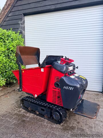 Hinowa 701 tracked dumper, overhauled, year of manufacture 2020, margin hinowa hs 701