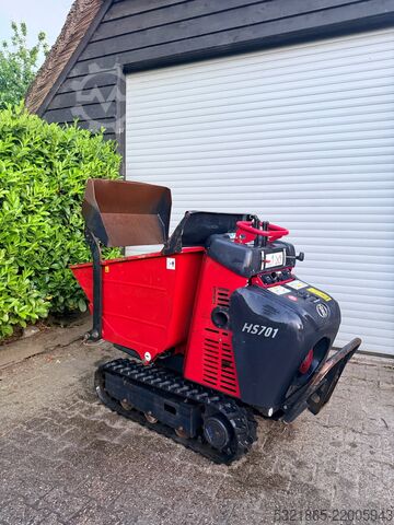 Hinowa 701 tracked dumper, overhauled, year of manufacture 2020, margin hinowa hs 701