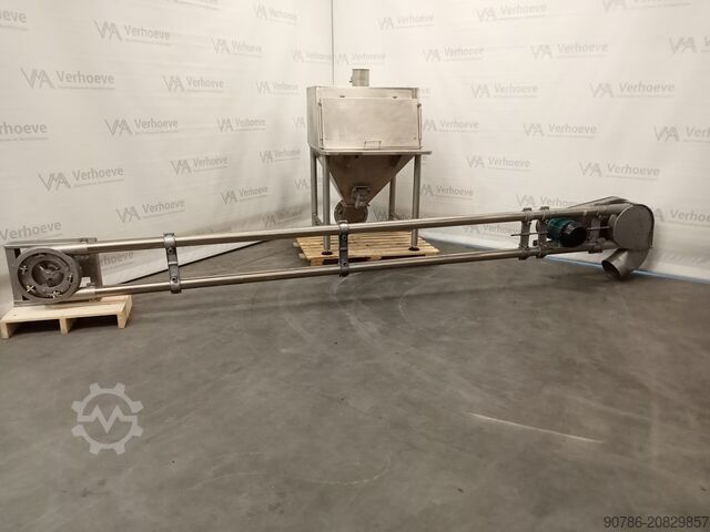 Flowveyor Pulveraufnahmestortschrank mit Förderband Flowveyor 