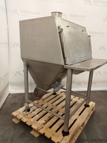 Flowveyor Pulveraufnahmestortschrank mit Förderband Flowveyor 