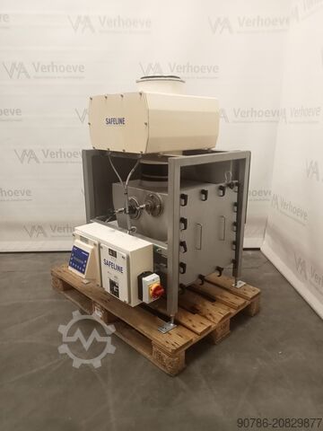 Safe Line Durchlauf-Metall-Detektion mit Auswurfklappe, Edelstahl Safe Line 