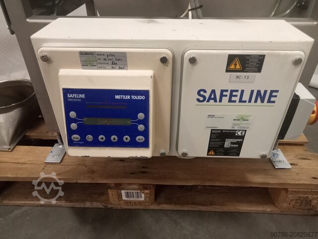 Safe Line Durchlauf-Metall-Detektion mit Auswurfklappe, Edelstahl Safe Line