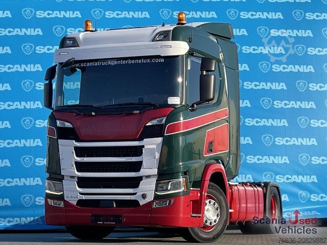 Hazardous materials truck Scania R 410 A4x2NA DIFF-L LED RETARDER ADR FL