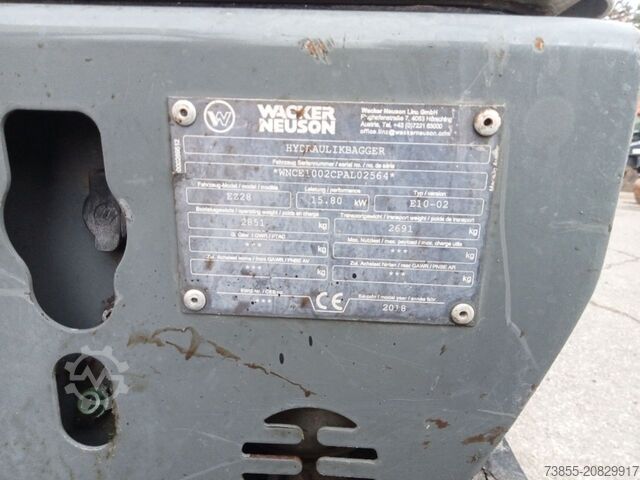 Minibagger < 7t Wacker Neuson EZ28