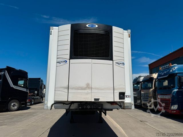 Reefer semitrailer WEB-TRAILER TKS 18 * KÜHLKOFFER * CARRIER VECTOR 1350 * SAF