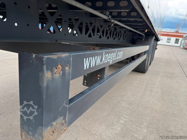 Beverage semitrailer KÖGEL SN 24 **GETRÄNKE*SAF*LIFT*SCHNELLADESYSTEM*