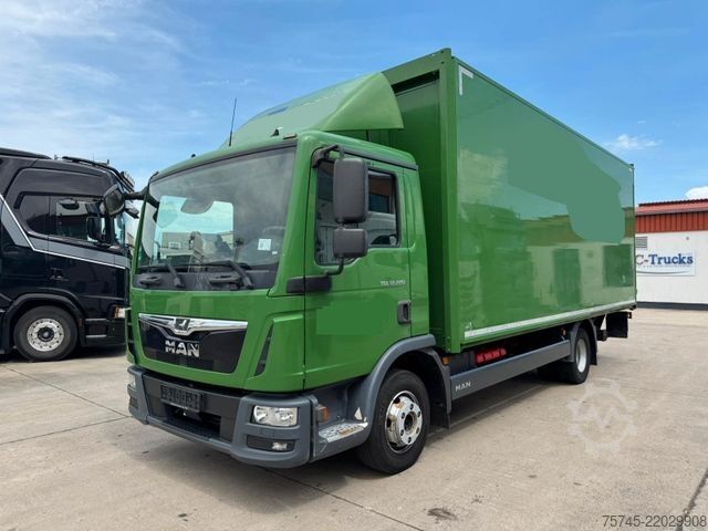 LKW mit Kofferaufbau MAN TGL 12.220 * KOFFER/GETRÄNKE AUFBAU * LBW * KLIM