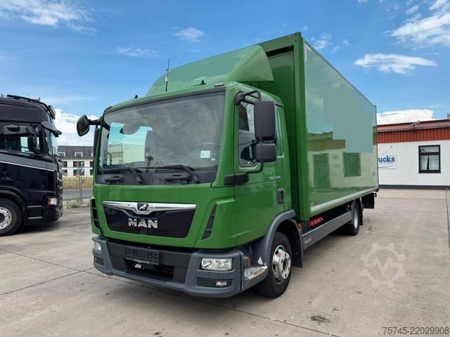 LKW mit Kofferaufbau MAN TGL 12.220 * KOFFER/GETRÄNKE AUFBAU * LBW * KLIM