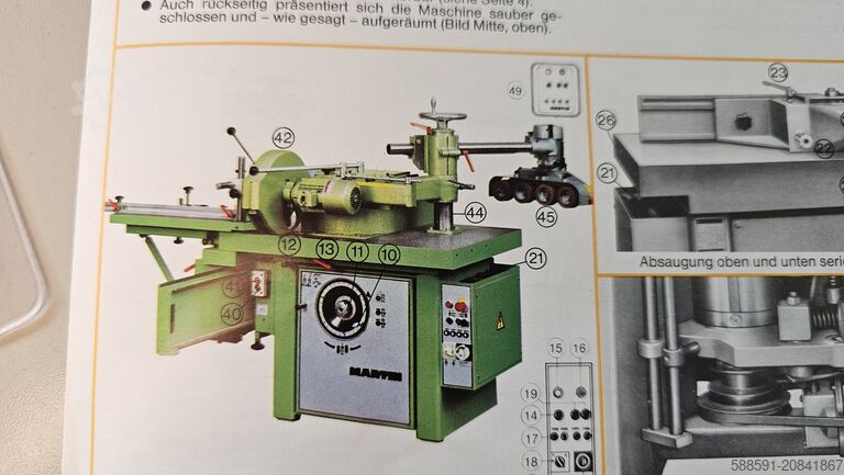 Tischfräse MARTIN mit Schiebeschlitten Martin T22
