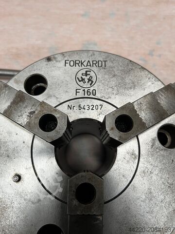 Dreibackenfutter Forkhardt F 160