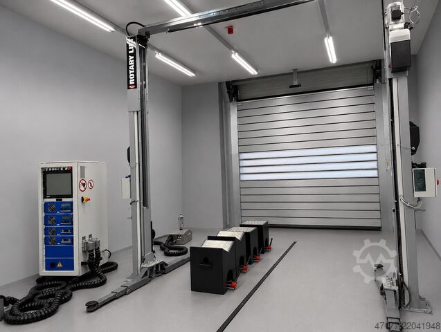 Vehicle vibration testing AKE Shakersystem for Vehicles NVH Prüfstand