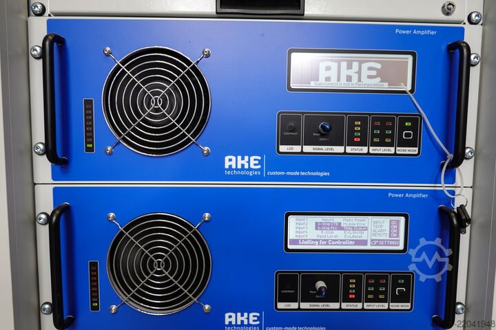 Vehicle vibration testing AKE Shakersystem for Vehicles NVH Prüfstand