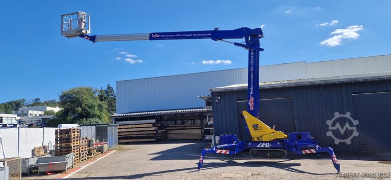 Work platform LEO 23 GT + trailer Teupen hyLIFT LEO 23 GT