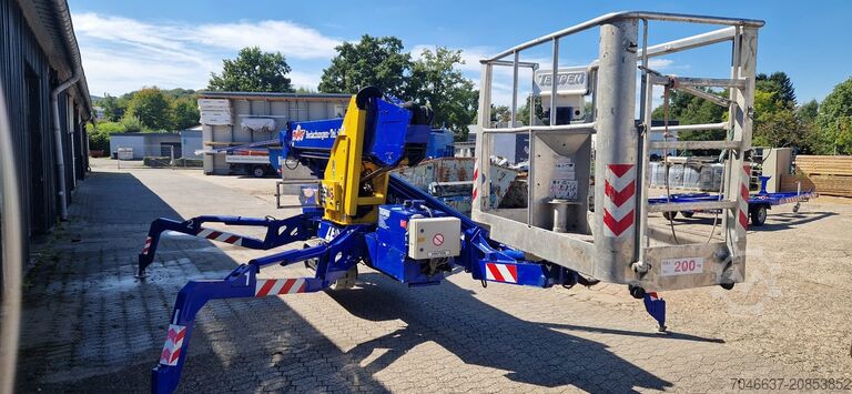 Work platform LEO 23 GT + trailer Teupen hyLIFT LEO 23 GT