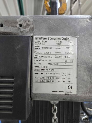 Saugheber (mit Hebemotor) Hegla HUBFIX 1