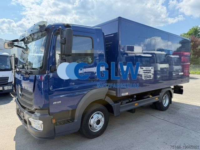 Transporter mit Koffer MERCEDES-BENZ ATEGO 816 L Koffer 4,60 m Türen AHK*EURO 6 D