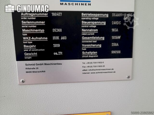 SCHMID SE 368 SCHMID SE 368