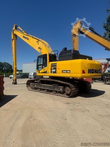 Long reach excavator Komatsu PC 490 LC-11