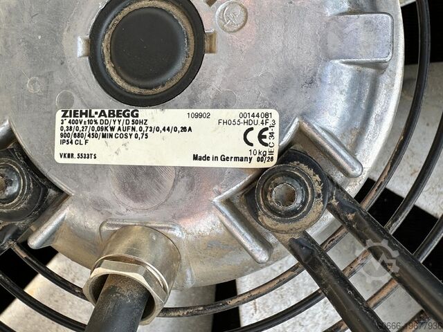 Heating and blower unit GEA Happel M532C.DJ12 Hallenheizung