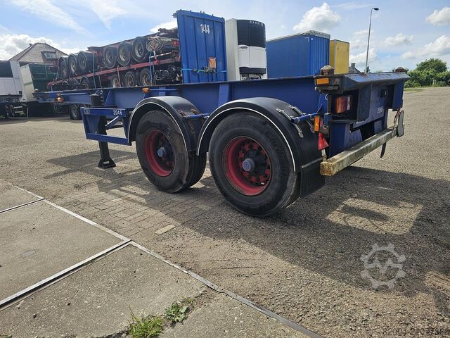 Container transport MKF METALLBAU CS 20 -20 FOOT- CONTAINER CHASSIS -HEAVY DUTY- ...