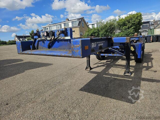 Container transport MKF METALLBAU CS 20 -20 FOOT- CONTAINER CHASSIS -HEAVY DUTY- ...