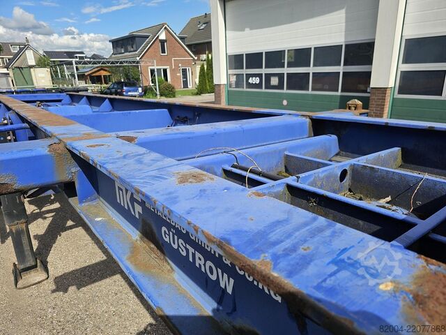 Container transport MKF METALLBAU CS 20 -20 FOOT- CONTAINER CHASSIS -HEAVY DUTY- ...